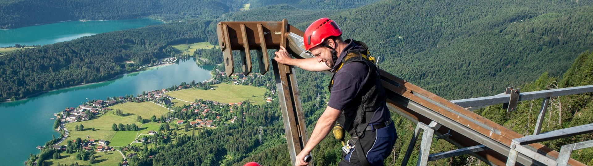 Revisionsarbeiten, © Herzogstandbahn GmbH, Foto: Ch. Blessing